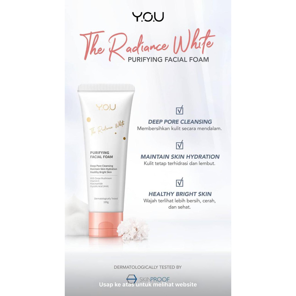 You The Radiance white