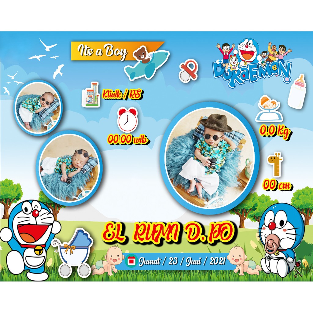 Biodata Bayi / Biodata Baby (SOFTFILE)