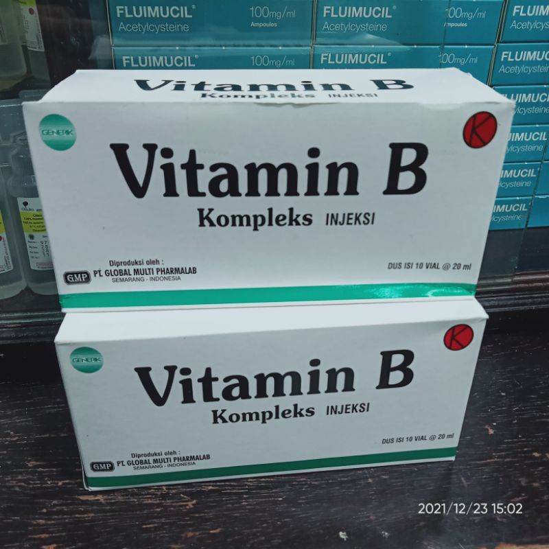 Jual PromoBaru Spesial Vitamin B Complex Injeksi Original Original Box ...