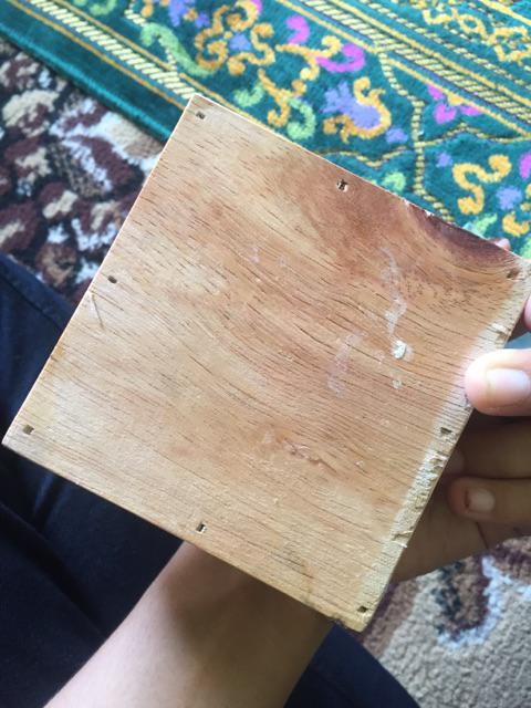 Gustinsri Kotak Kayu Bracelet Kotak Mahar Kayu Kotak Cincin Kayu Kotak Sliding Box Kayu Serbaguna
