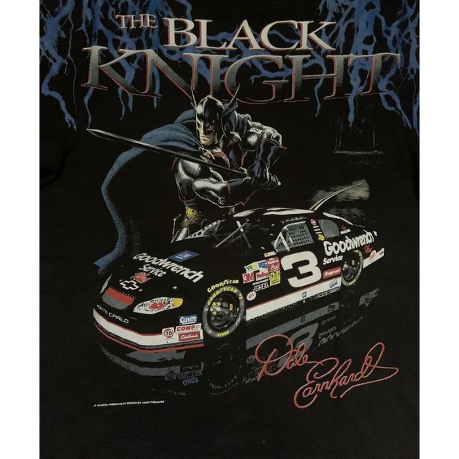 kaos nascar black knight