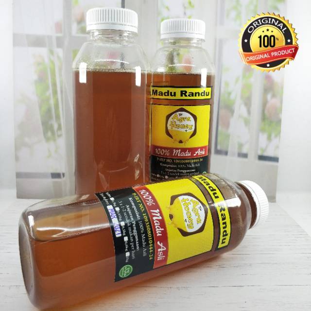 

Madu Randu asli dan murni netto 600 gram