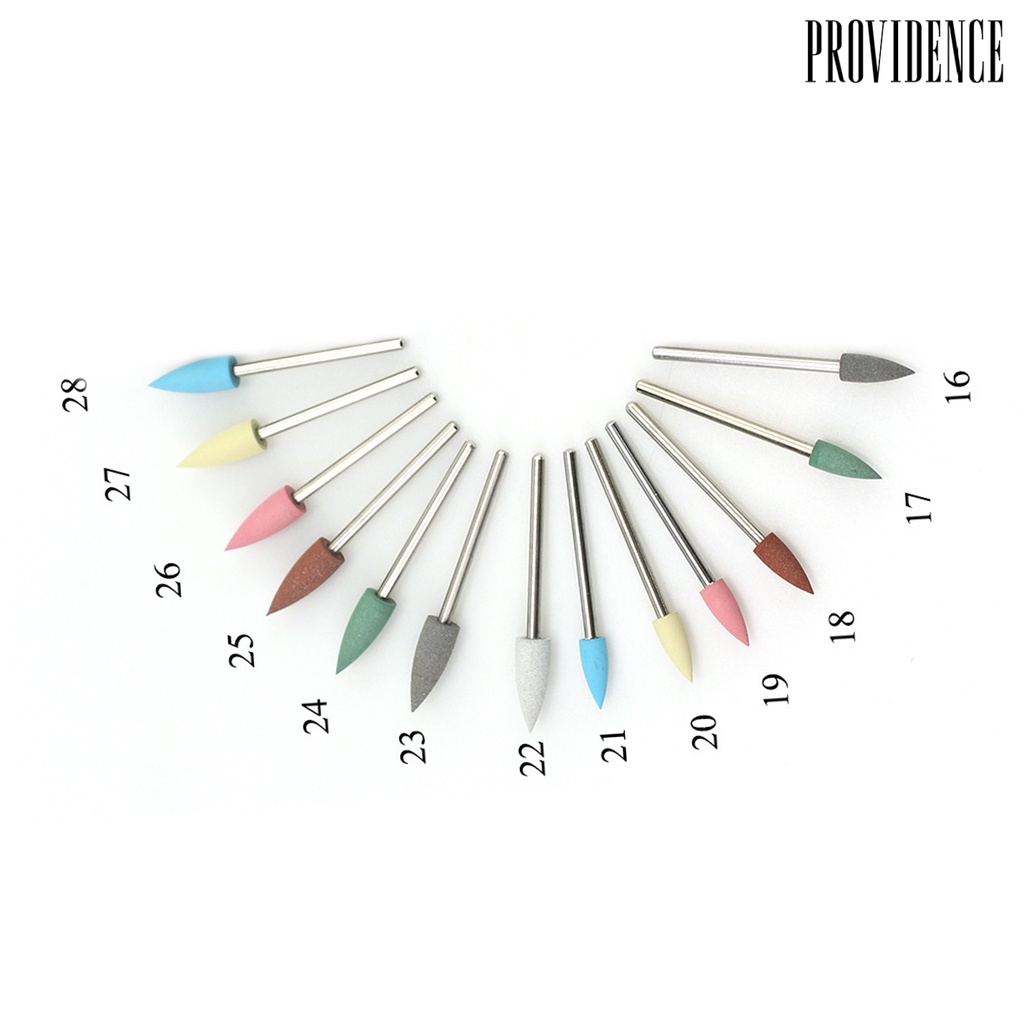 Providence Nail File Bit Rotary Small 2.35MM Nail Polishing Drill Bits for Beauty Salon