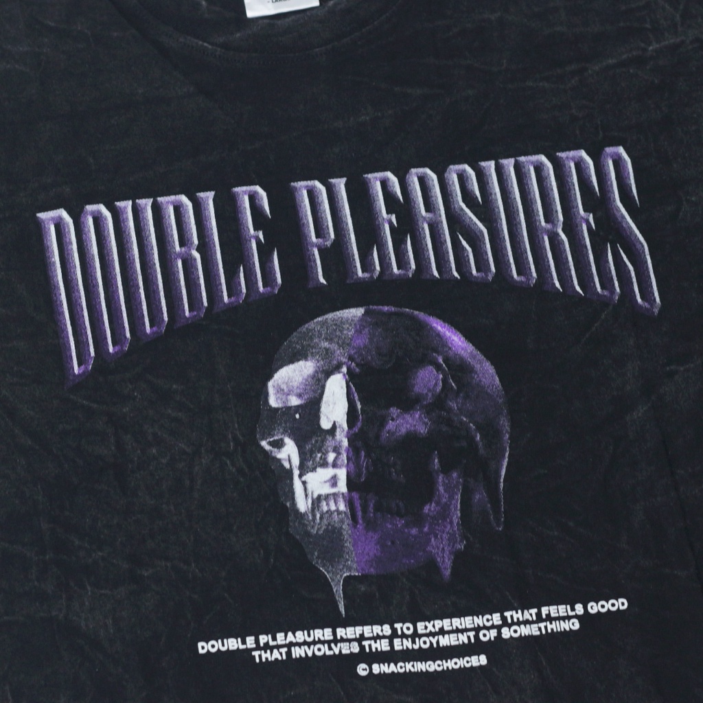 T-shirt Washed | Oversize | Double Pleasures | Snackingchoices