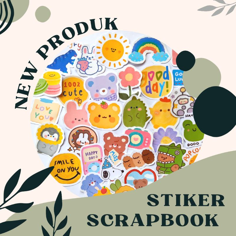 

STIKER DECORATION SCRAPBOOK KOREAN SERIES