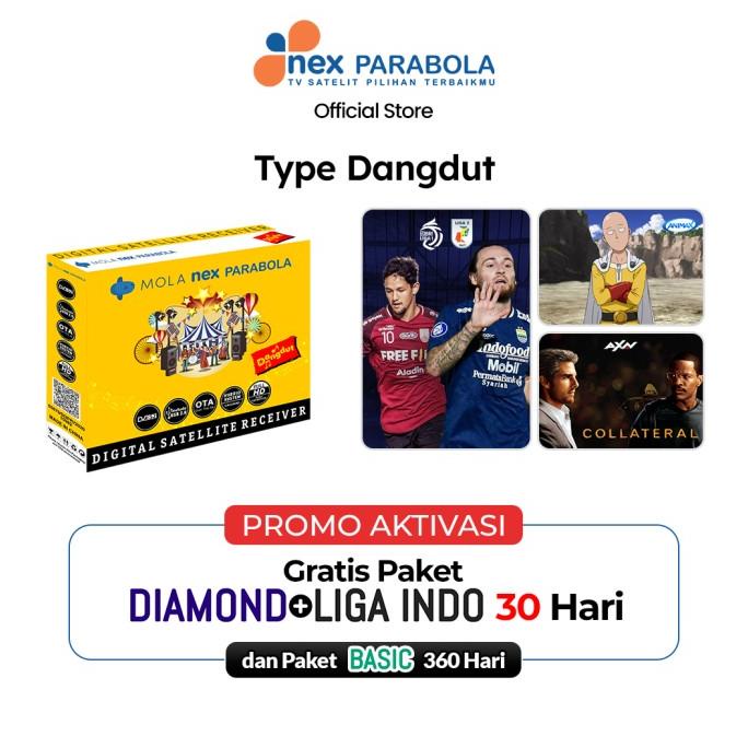 Mola Nex Parabola - Type Dangdut (Kuning)
