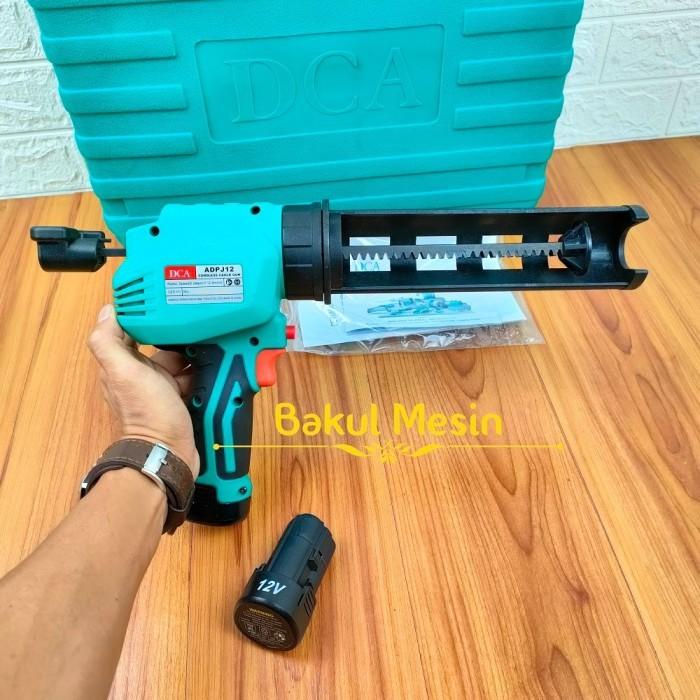 

Mesin Tembak Sealant Silikon Dca Cordless Caulk Gun Adpj12 Adpj 12 014