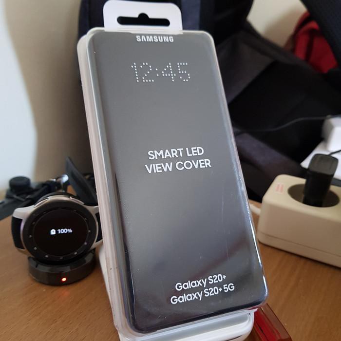 [ Soft/Case ] SAMSUNG Smart Led View Cover s20plus, s20 plus, s20+  ORIGINAL bagus/murah