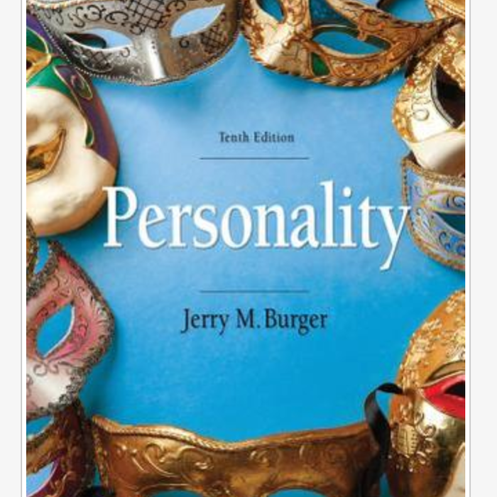 

Buku - Personality Jerry M. Burger