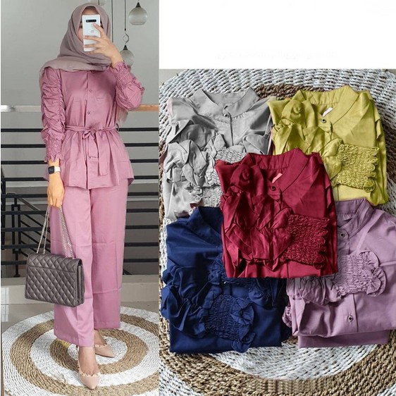 SET CURLA KULOT / SETELAN SET KULOT CURLA