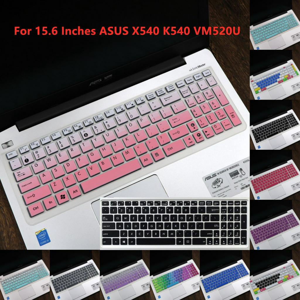 Cover Pelindung Keyboard Bahan Silikon Lembut Ultra Tipis Untuk Asus X540 K540 Vm520U 15.6 Inch