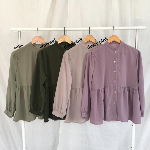 ELLIS - ATASAN BLUS KOREA PREMIUM BAHAN AIRFLOW