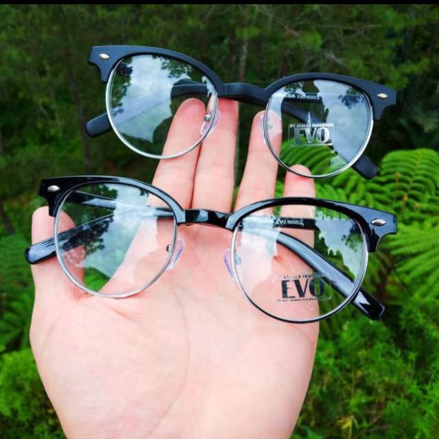 Frame kacamata bulat korea / kacamata bulat fashion pria & wanita