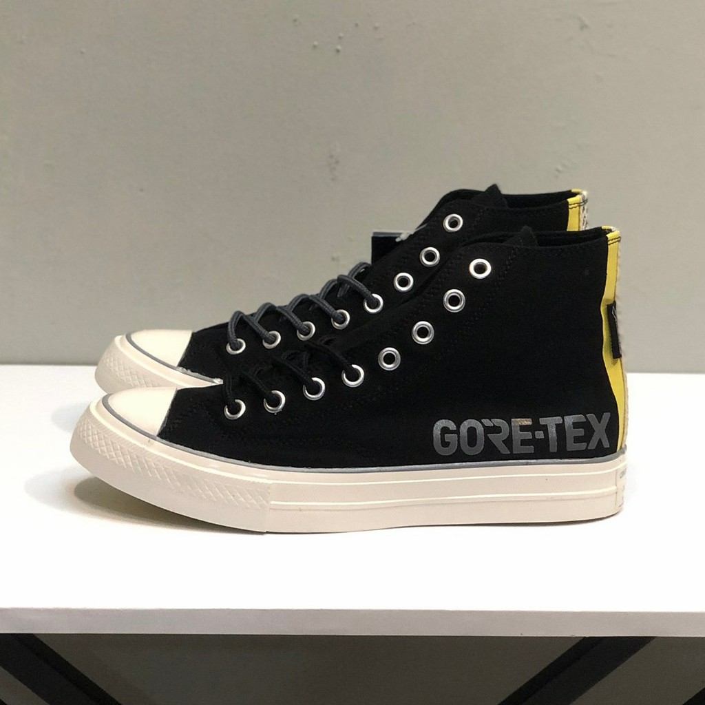 gore tex black converse
