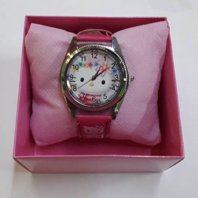 Jam tangan analog motif kartun