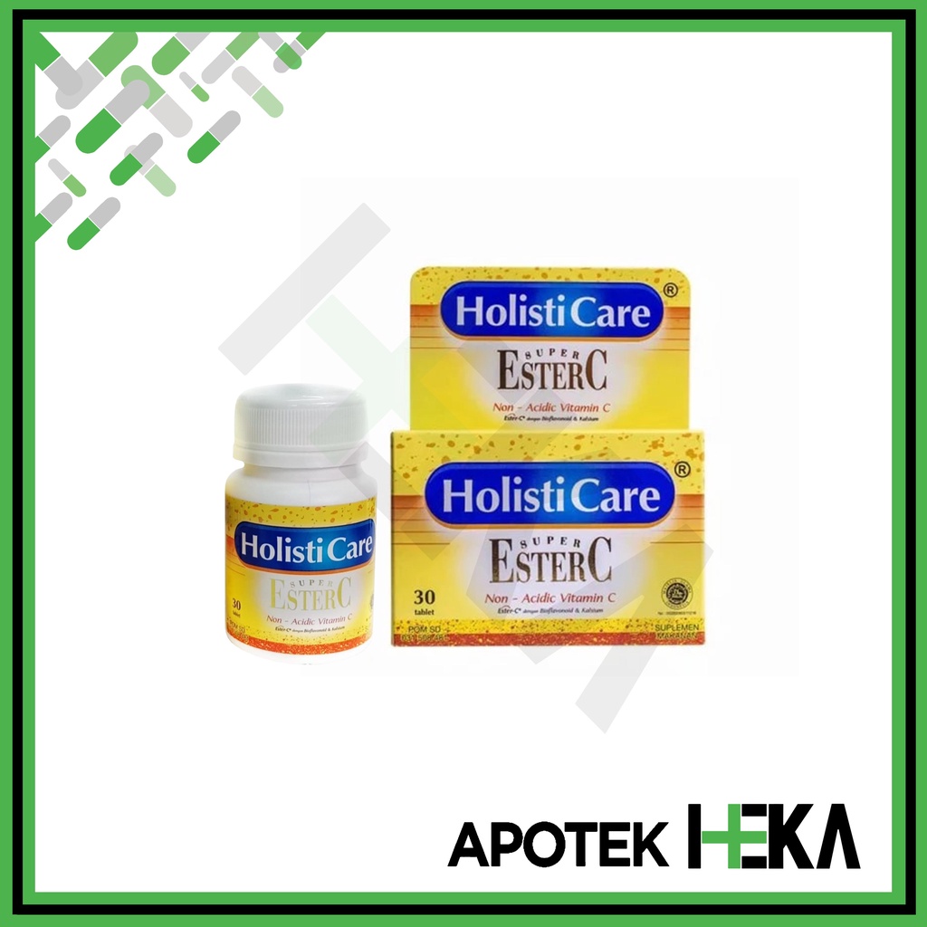 Holisticare Super Ester C isi 30 Tablet - Vitamin C Daya Tahan Tubuh (SEMARANG)