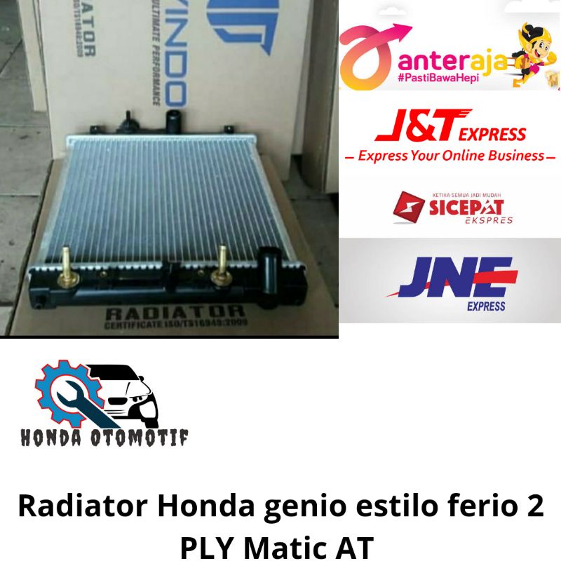 Radiator Honda Genio Estillo Ferio 2PLY MATIC AT