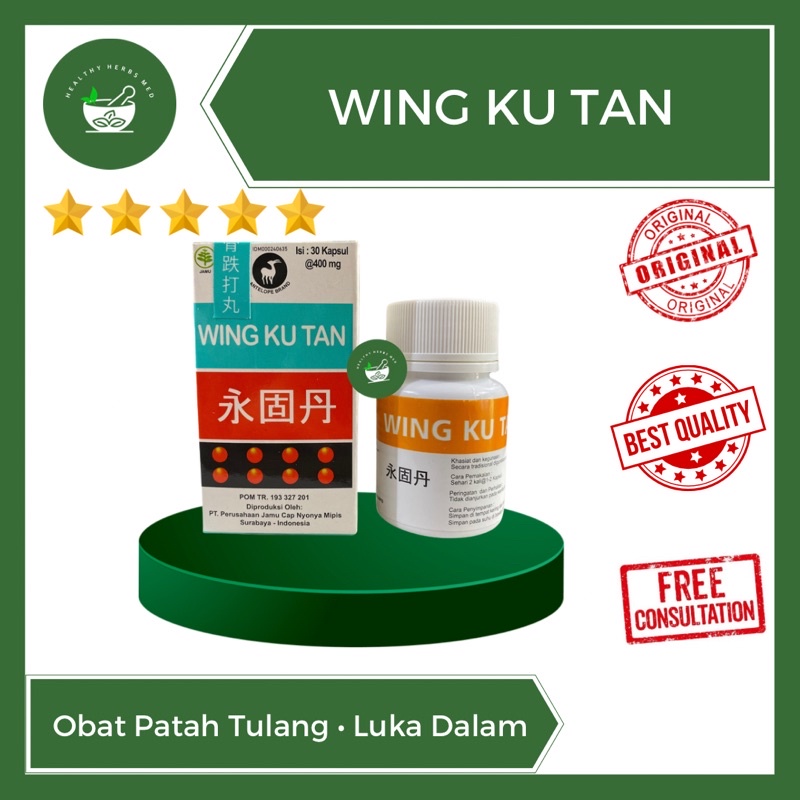 Obat Patah Tulang Luka Dalam Ampuh Wing Ku Tan