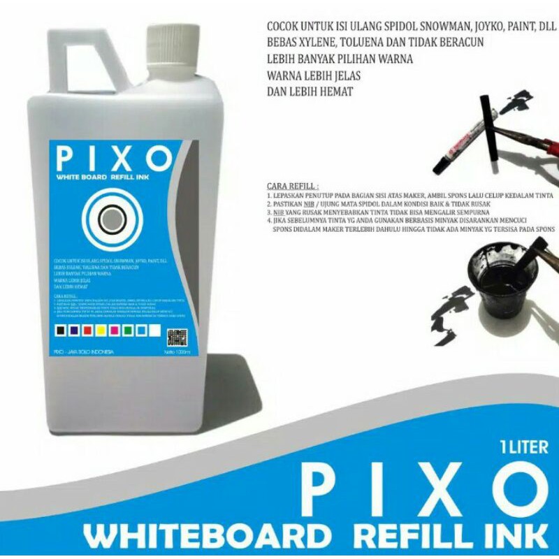 SPIDOL REFILL INK / Tinta isi ulang spidol/Tinta spidol bisa dihapus ,BOARDMARKER