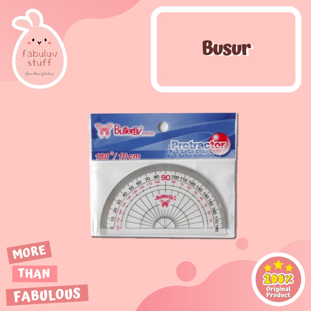 

ATK ~ Busur 180 derajat / Busur Setengah Lingkaran