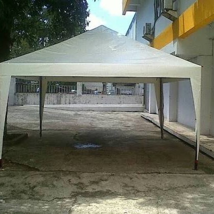 Kain/Terpal Atap tenda piramid kerucut 2x2 2x3 3x3--- 3x3