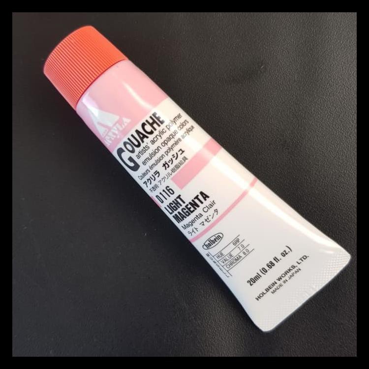 

Big Sale Holbein Acryla Gouache - D116 Light Magenta Barang Bagus