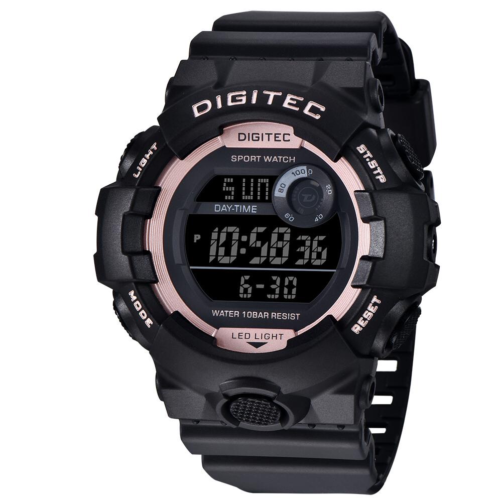 JAM TANGAN COWOK SPORT DIGITEC TYPE 5112T WR 100M/ DIGITEC DG-5112T/ SPORT COWOK DIGITEC STRAP KARET/DIGITEC COWOK TYPE 5112T WATER RESISTANT 100M