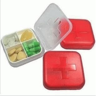 MEDICINE MINI BOX - KOTAK OBAT MINI BOX PERHIASAN SERBAGUNA