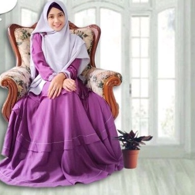 Pre loved Shanum gamis set by Alwa Hijab, Pre loved alwa hijab, PL alwa hijab, gamis terbaru, gamis 