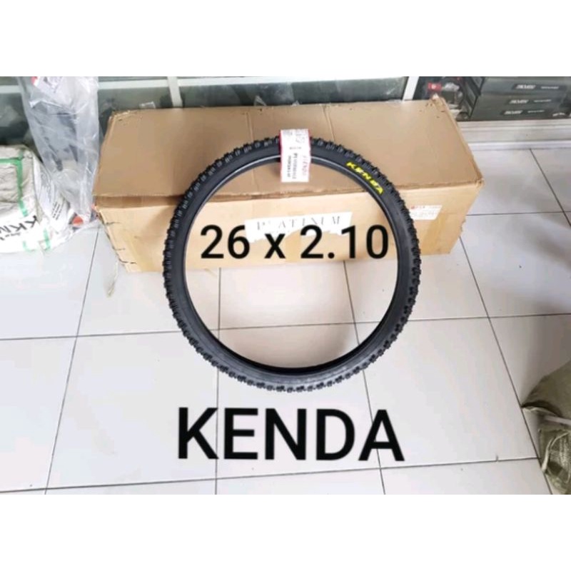 Ban luar Sepeda MTB  tire Merk kenda ukuran size 26 x 2.10 Nylon wire