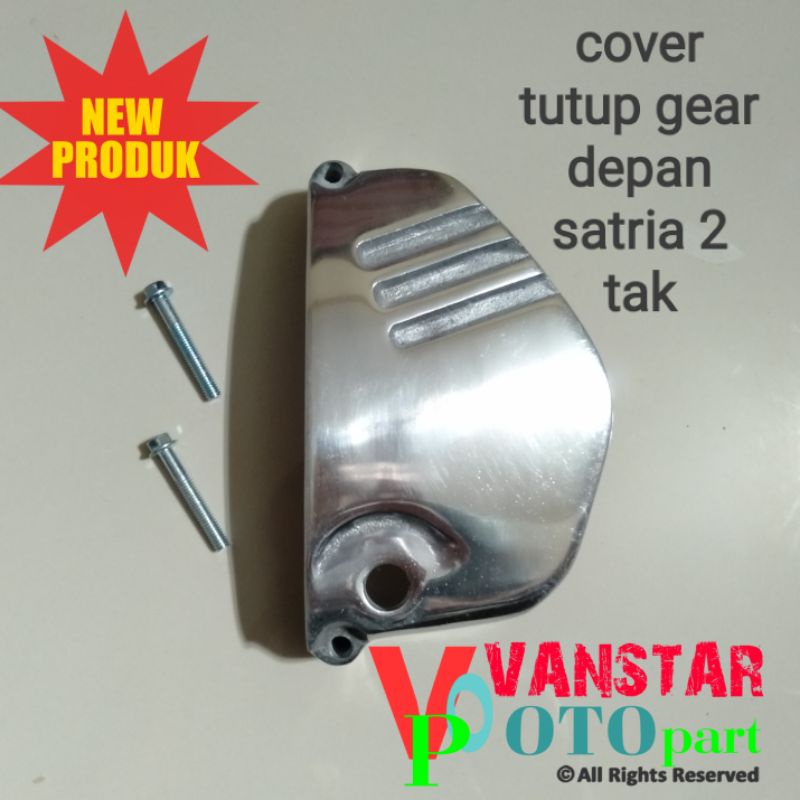 cover gear depan satria hiu lumba 2 tak