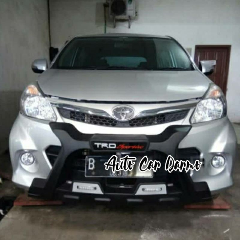 Bumper depan model tanduk x trd Sportivo untuk avanza veloz th 2012-2019