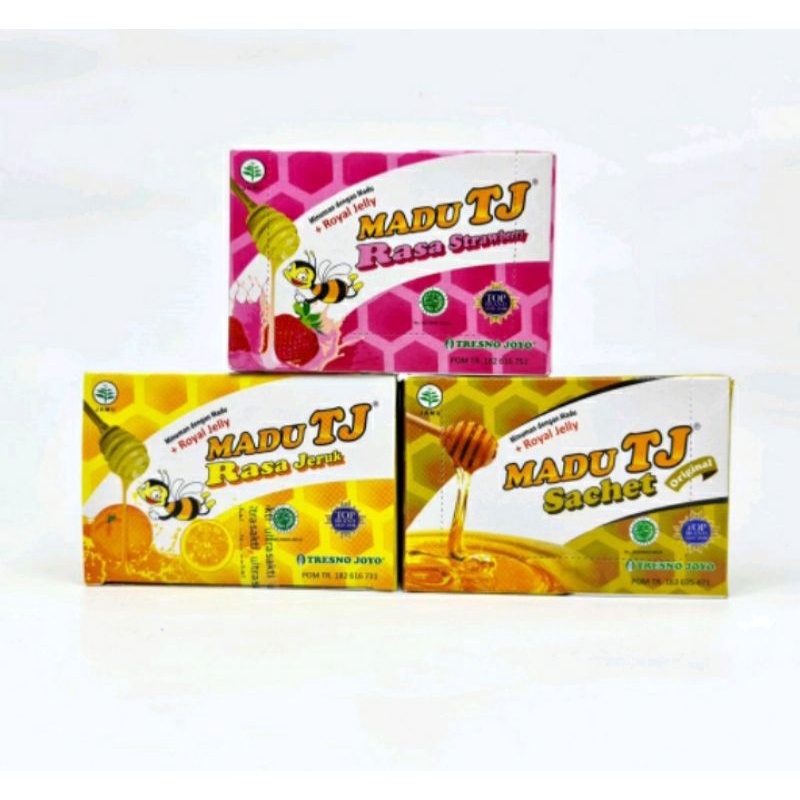 Madu TJ Sachet 1 box isi 12