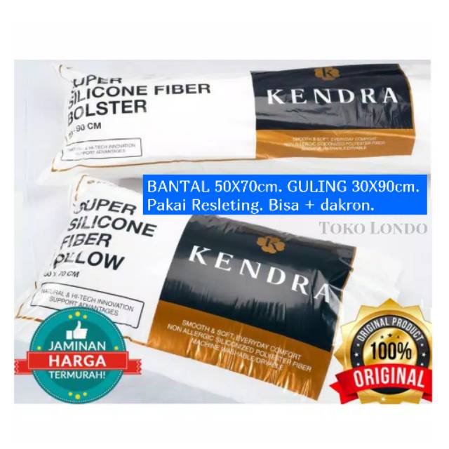 Bantal Dakron uk 50x70 BANTAL KENDRA / BANTAL RETSLETING / Bantal Tidur Hotel / Kendra SILICONE HOTEL PILLOW MURAH