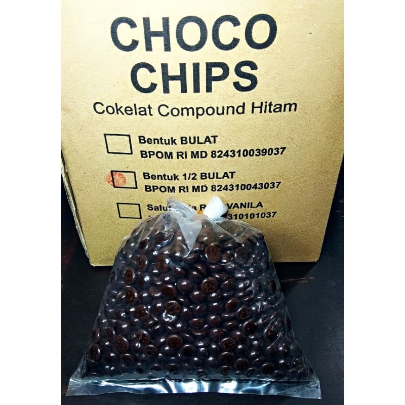 

L'Agie Choco Chips 250gr