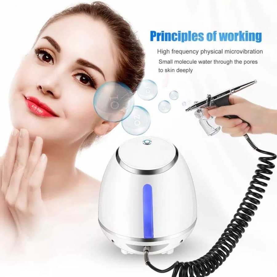 Alat Facial OMEGA Injection Oxygen Spray Injeksi Serum