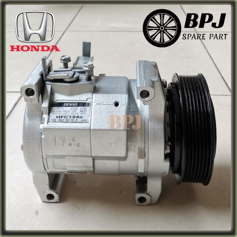 Compressor Compresor Kompresor AC DENSO ND Rubahan ORI Honda New CRV C-RV Gen Generasi 2 Tahun 2003 
