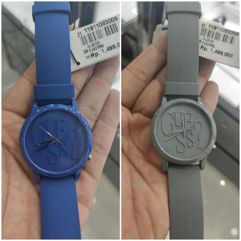 SALE JAM TANGAN GUESS V1019M5 LADIES NEW V1019M5 RUBBER ORI