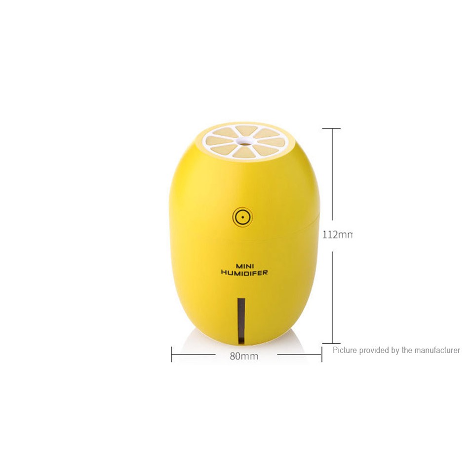 Lemon Humidifier USB LED Night Light Air Purifier