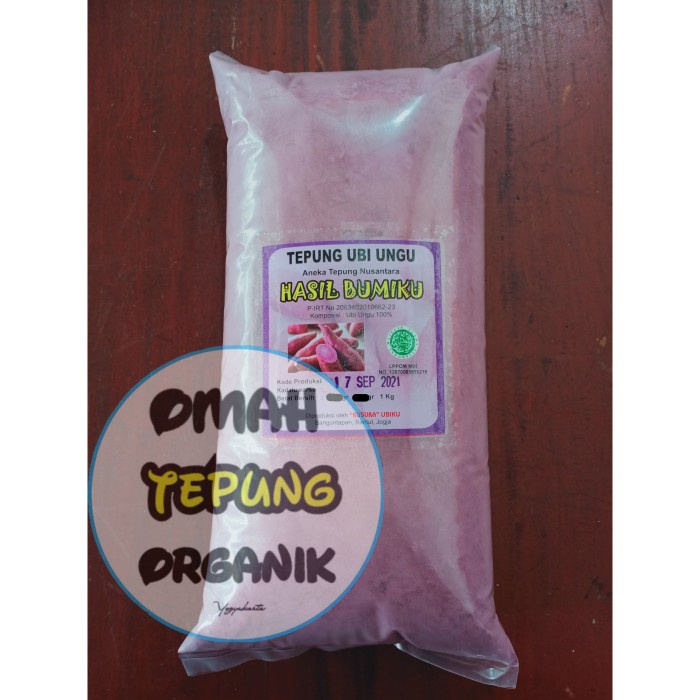

MURAH TEPUNG UBI UNGU/PURPLE SWEET POTATO POWDER kemasan 1 KG