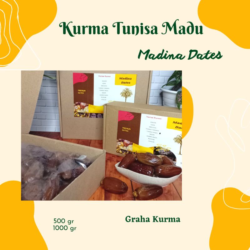 

Kurma Tunisia Madu 1 kg