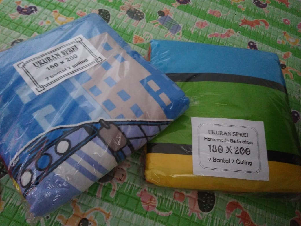 Sprei Rainbow Uk 100, 120, 160, 180, 200