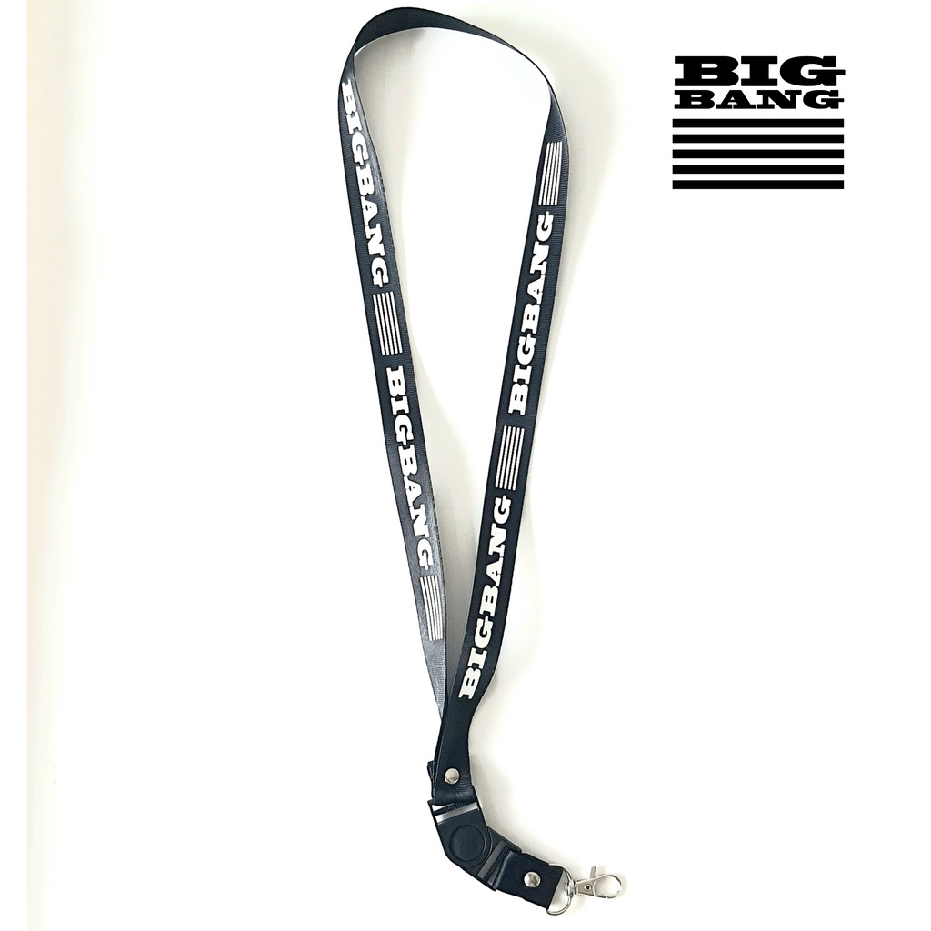 BIGBANG LANYARD GANTUNGAN TALI LANYARD ID CARD KEYRING KEYCHAIN KPOP