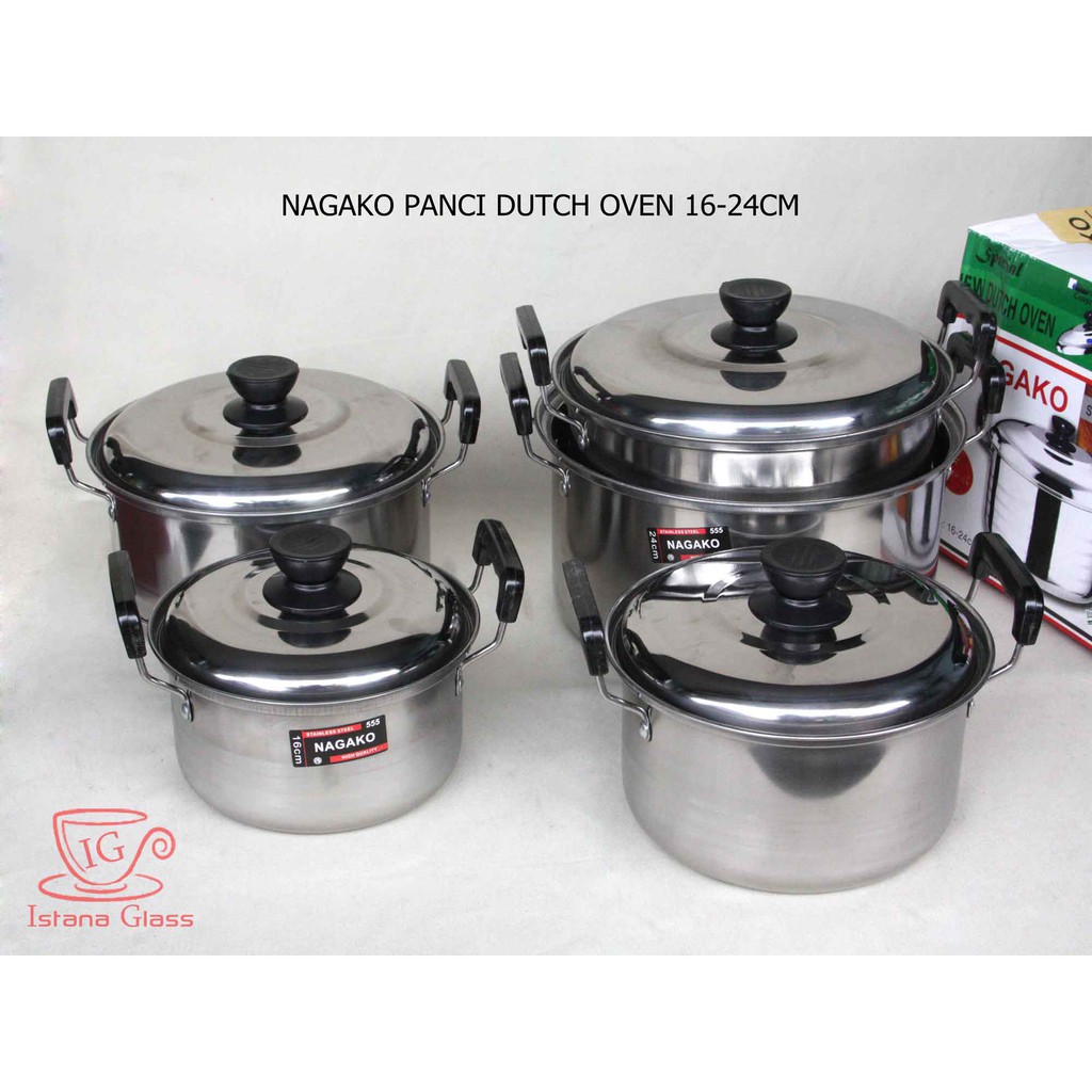 NEW DUTCH OVEN 16-24 NAGAKO PANCI SET
