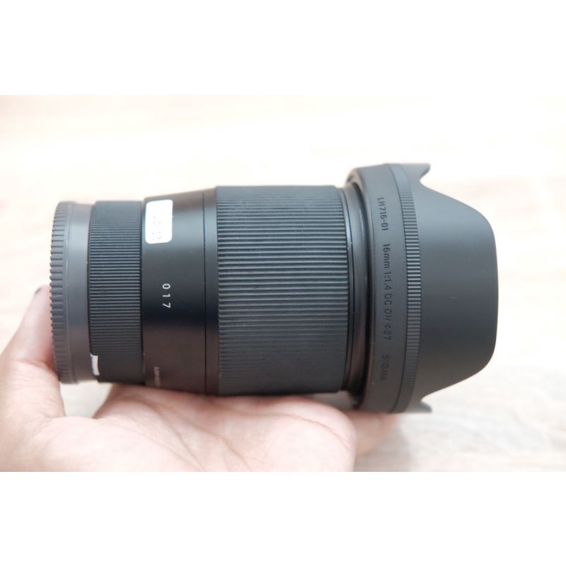 Sigma 16mm f1.4 C untuk kamera mirrorless Sony E-mount