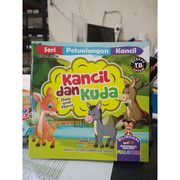 Buku Seri Petualangan Kancil Dan Kuda (19×19cm)