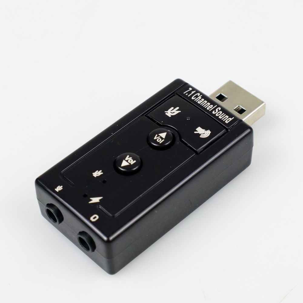 Taffware USB 7.1 Channel Sound Card Adapter TC-03