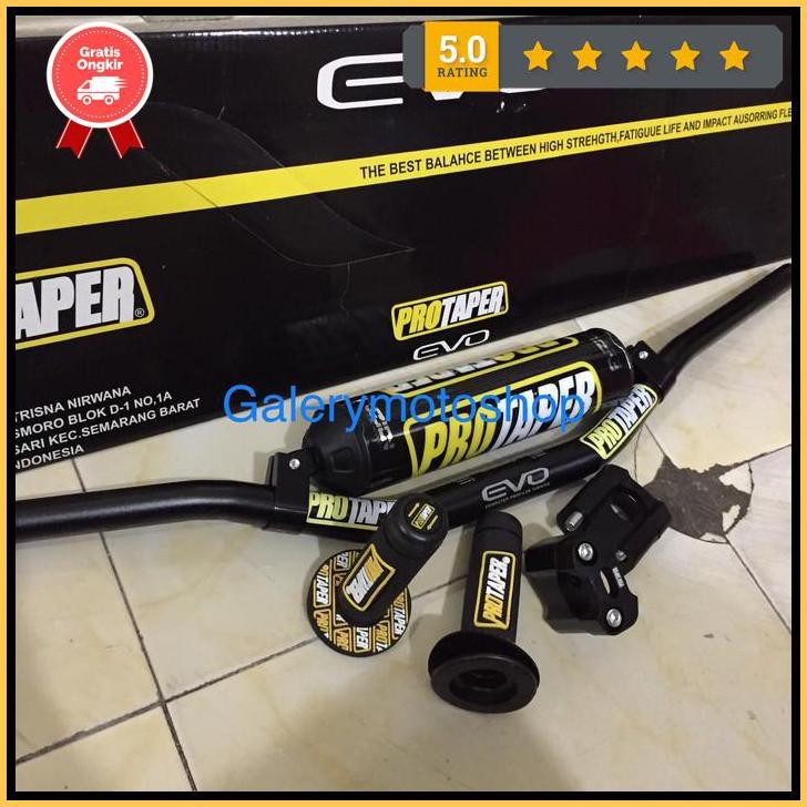 Stang Protaper Low Fuzion Paket Handgrip Raiser Protaper Free898