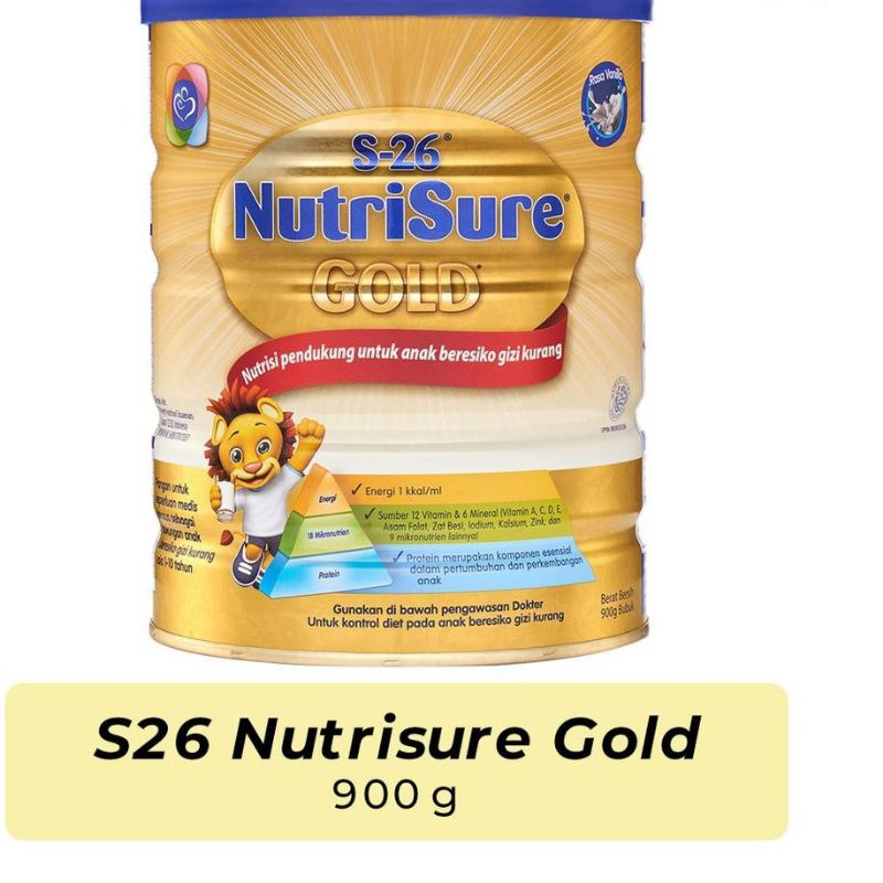 Susu S-26 Nutrisure gold 900gram