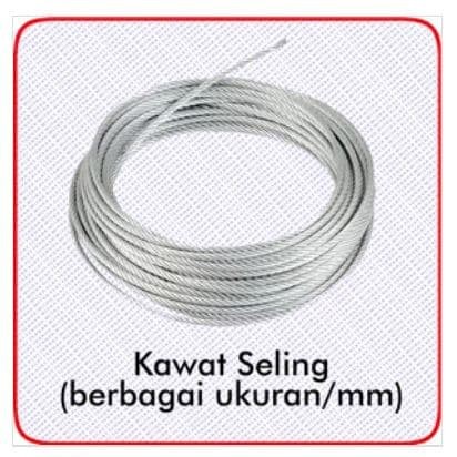 Kawat seling 10 mm galvanish / Kawat seling murah